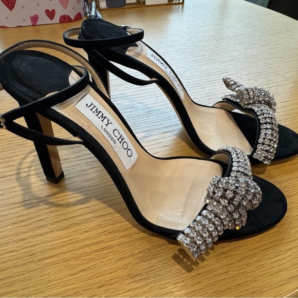 Jimmy Choo Women's Thyra 100 High-Heel Sandals - Picture 5 of 11